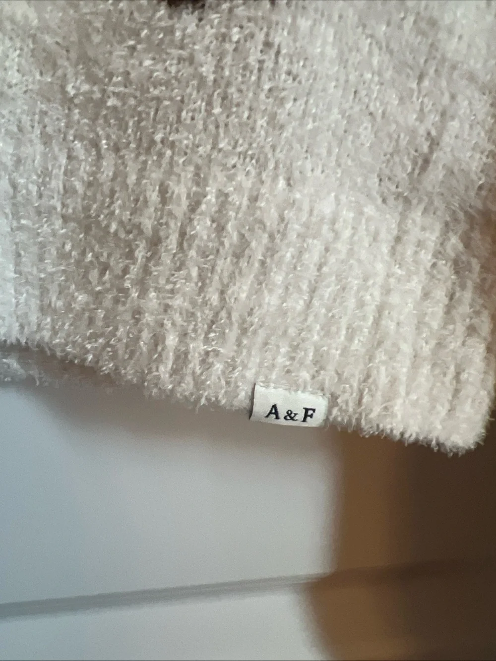 abercrombie kids Cream Cardigan with Brown Floral Dots